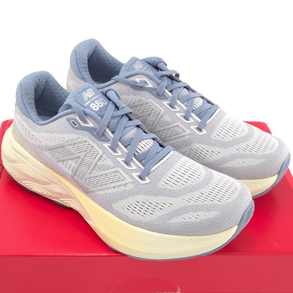 New Balance Fresh Foam X 880v15 Running Shoes Womens 9 Gray Blue Sneakers NEW